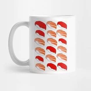 Sushi table - black Mug